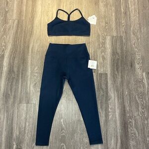 Beyond Yoga Navy Sports Bra